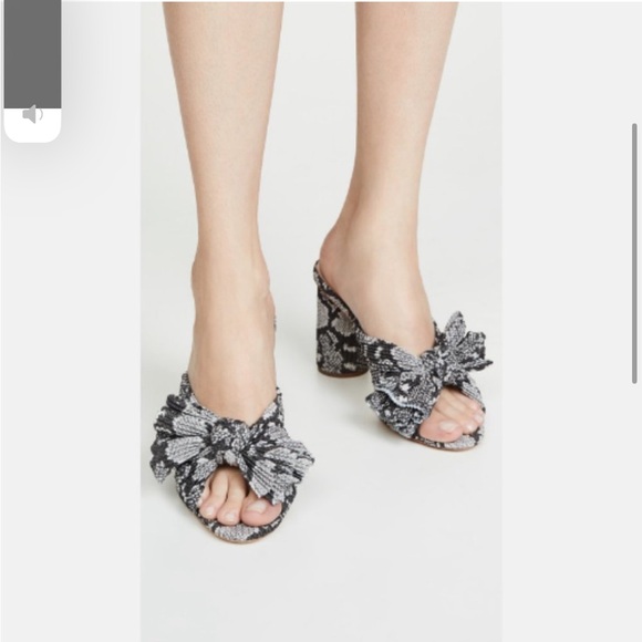 Pleated Knot Mules - Picture 4 of 6